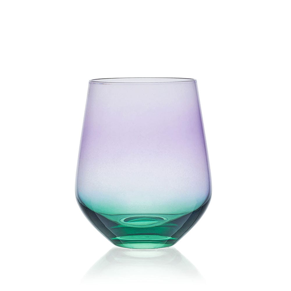 Chroma Set of 4 Stemless Wine Glasses - Image 6