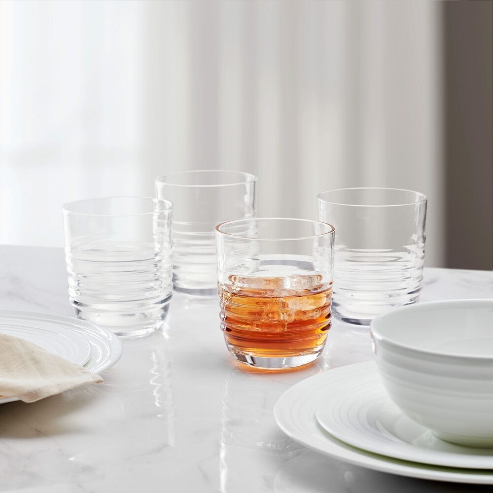 Ciara Set of 4 Double Old Fashioned Whiskey Glasses - Image 2