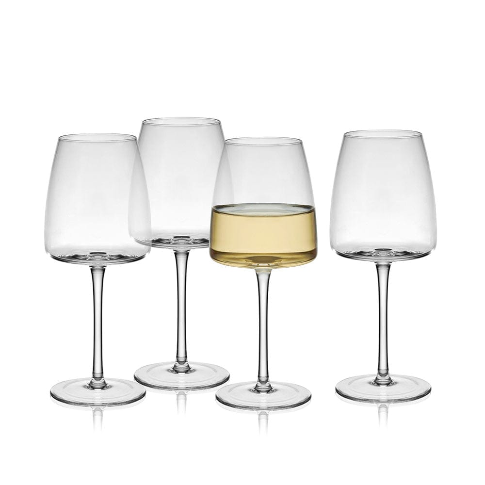 Cora Set of 4 White Wine Glasses
