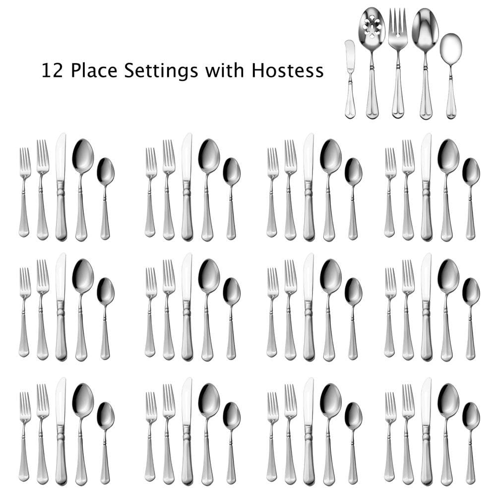 French Countryside® 65 Piece Flatware Set. Service for 12 - Image 9
