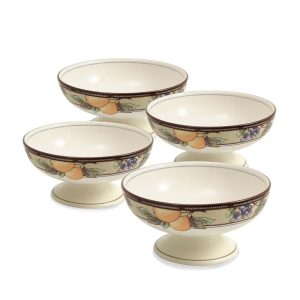 Garden Harvest® Sherbet Dishes. Set of 4