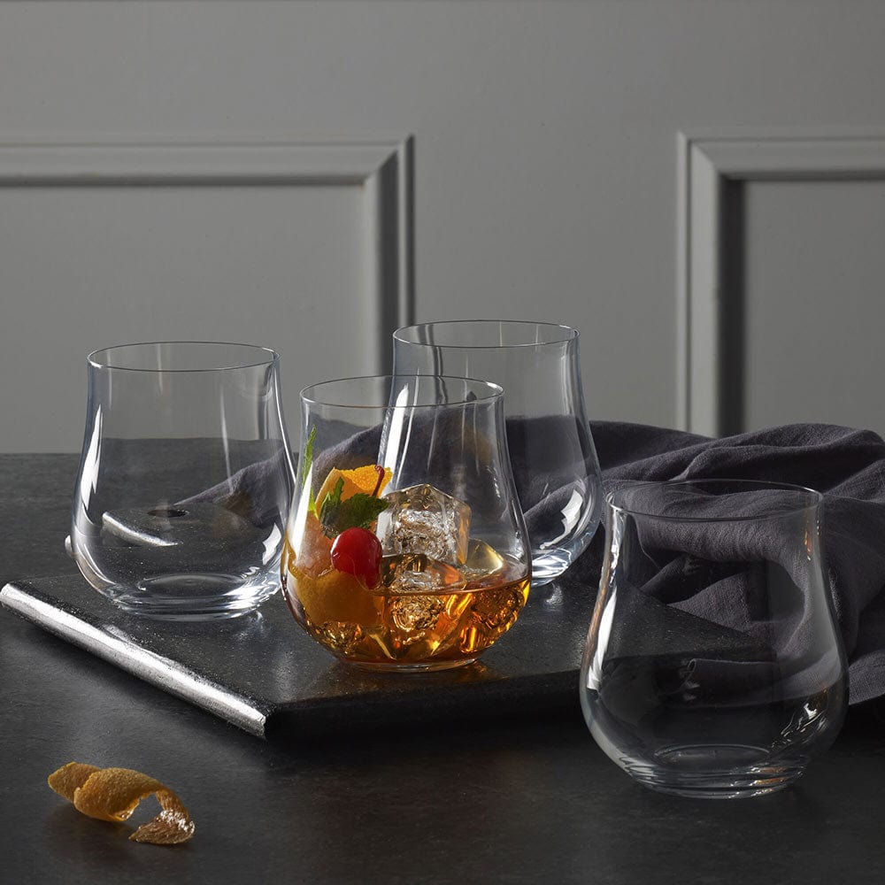 Grace Set of 4 Double Old Fashioned Whiskey Glasses - Image 2