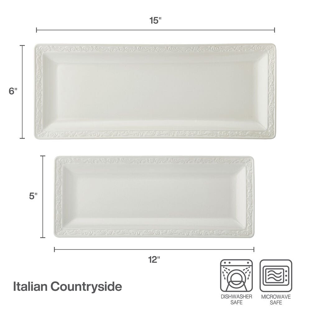 Italian Countryside® Set of 2 Bread Trays - Image 3