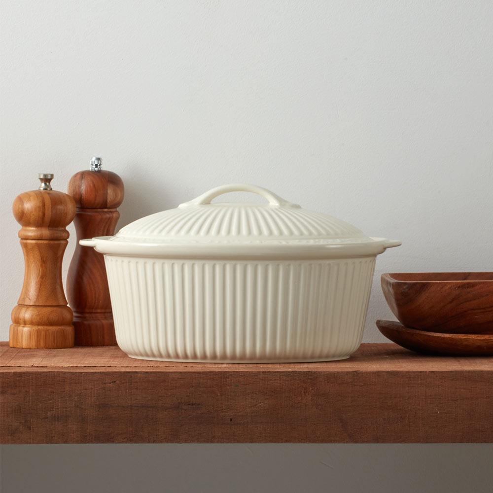 Italian Countryside® Oval Covered Casserole - Image 2