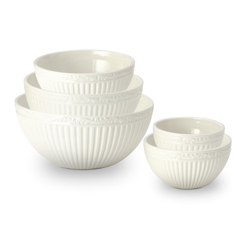 Italian Countryside® Serving Mixing Bowls. Set of 5