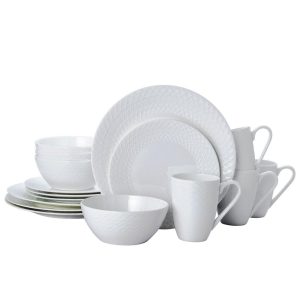 Jenna 16 Piece Dinnerware Set. Service for 4