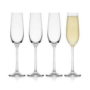 Lana Set of 4 Champagne Flute Glasses
