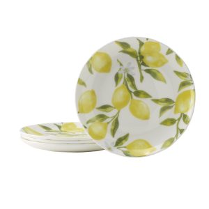 Lemons Set of 4 Appetizer Plates