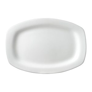 Lucerne White Rectangular Platter