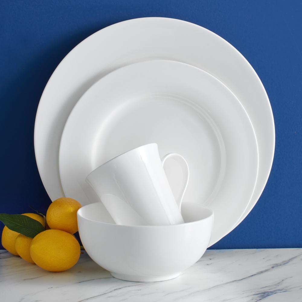 Lucerne White Salad Plate - Image 3