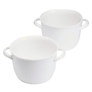 Lucerne Set of 2 Double Handled Bowls