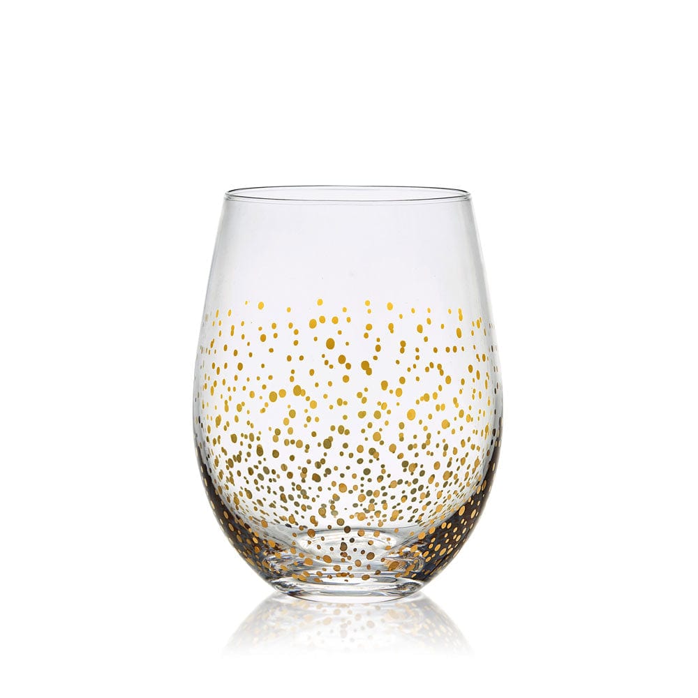 Party Set of 4 Stemless Wine Glasses - Image 7