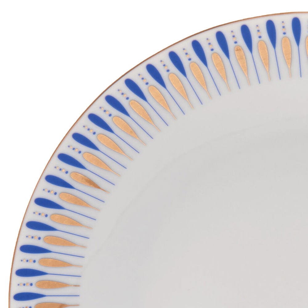 Starburst Blue 32 Piece Dinnerware Set. Service for 8 - Image 4