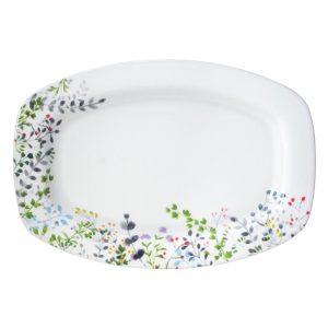 Tivoli Garden Rectangular Platter. 14.75