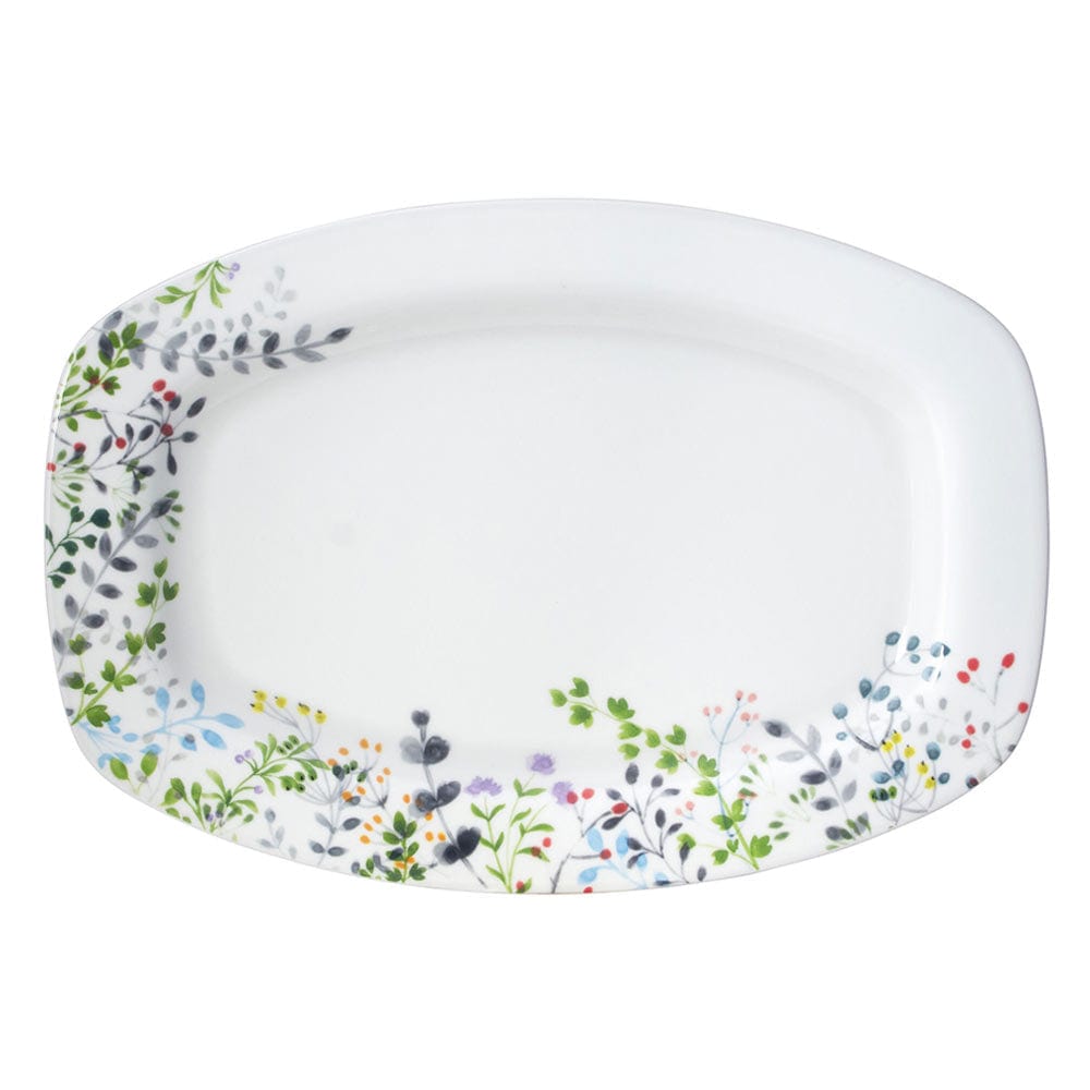 Tivoli Garden Rectangular Platter. 14.75