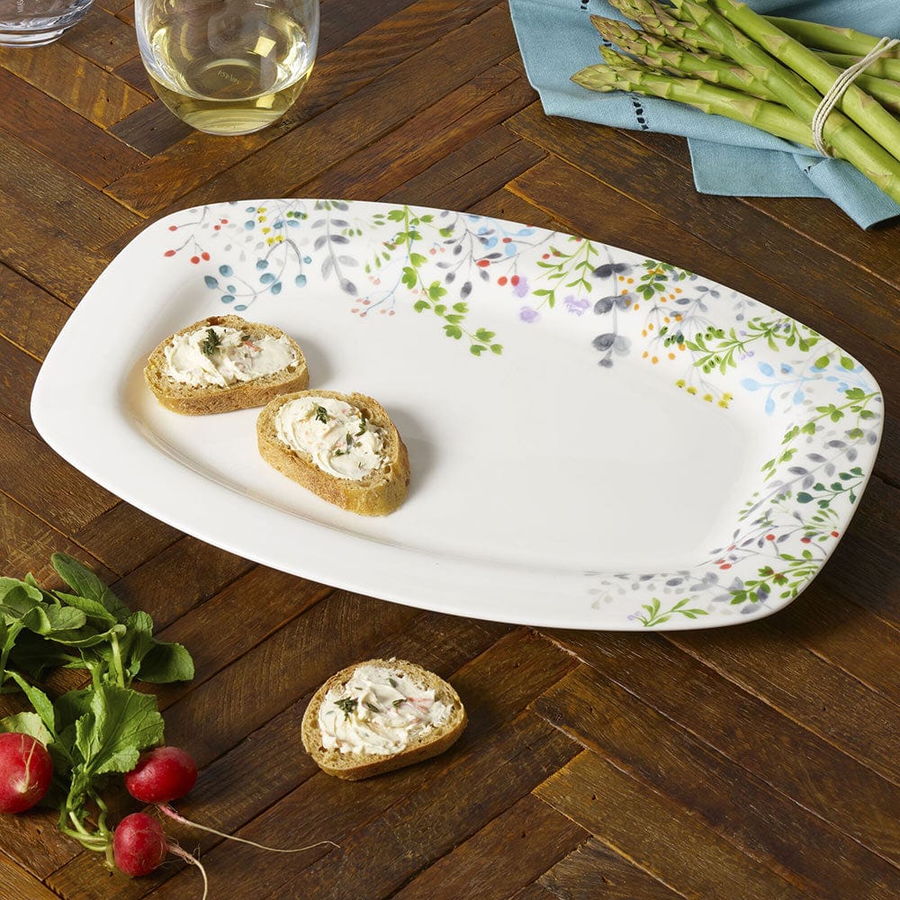 Tivoli Garden Rectangular Platter. 14.75 - Image 2