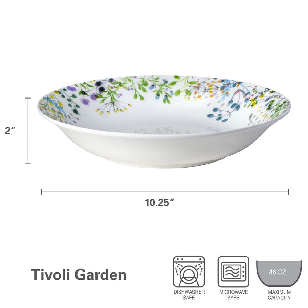 Tivoli Garden Serving Bowl. 10.25 - Image 4