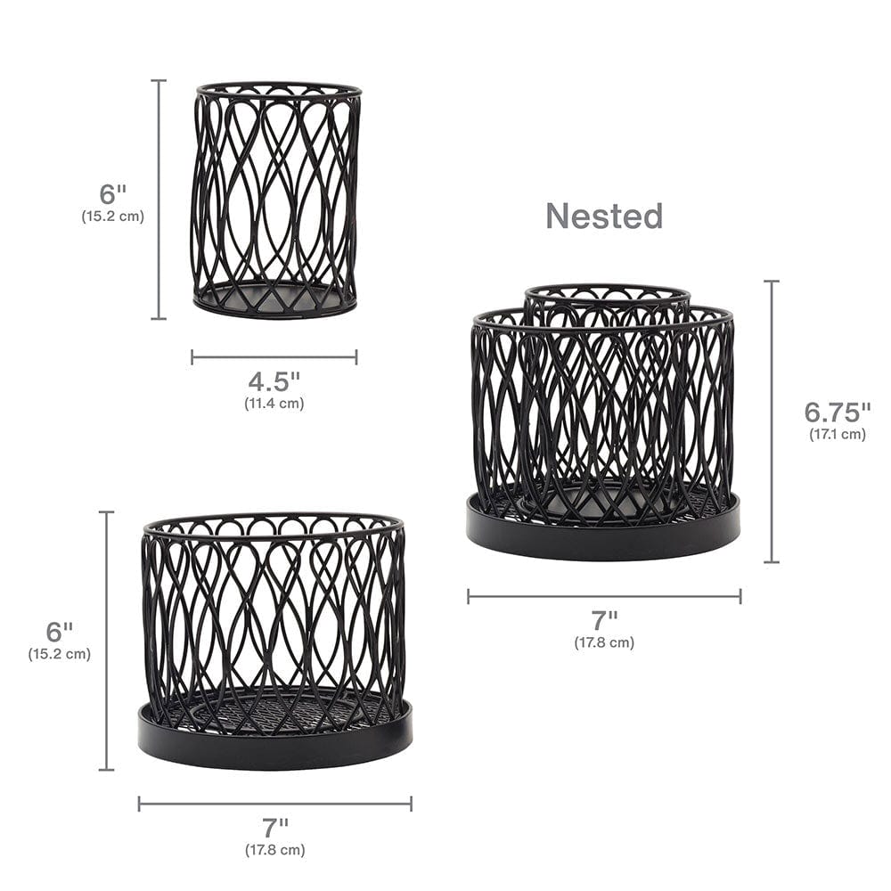 Twist Loop Rotating 2 Tier Utensil Holder - Image 6