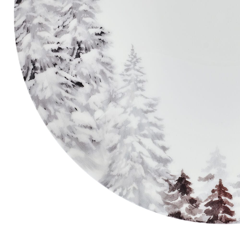 Woodsy Winter 12 Piece Dinnerware set. Service for 4 - Image 3