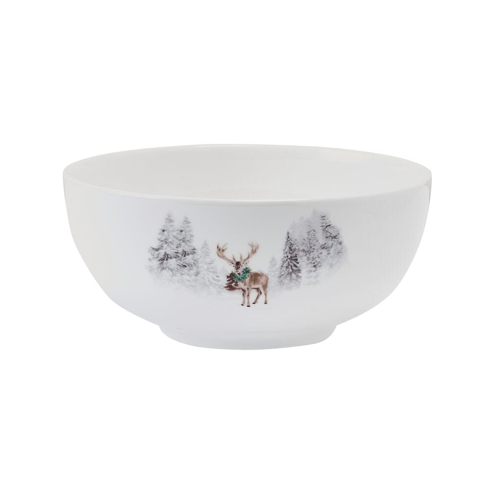 Woodsy Winter 12 Piece Dinnerware set. Service for 4 - Image 6